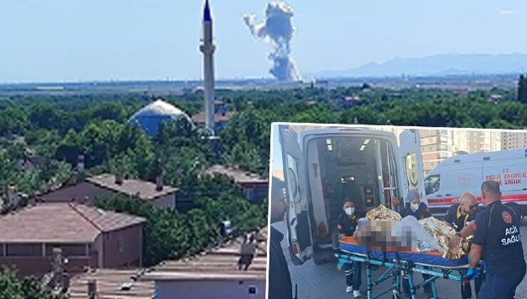 Havai fişek fabrikasında patlama! 2 zanlı tutuklandı
