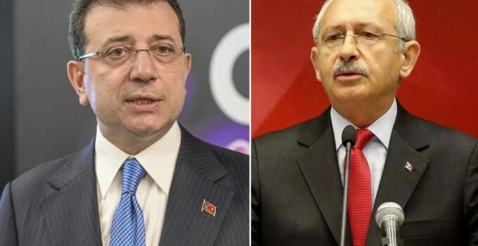İmamoğlu’ndan Kılıçdaroğlu’na olay sözler: Huzurunuzun kaçmaması için bu kişiyi kaale almayın