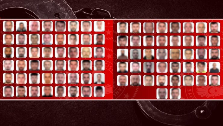 Kırmızı bültenle ve ulusal seviyede aranan 90 suçlu Türkiye’ye getirildi
