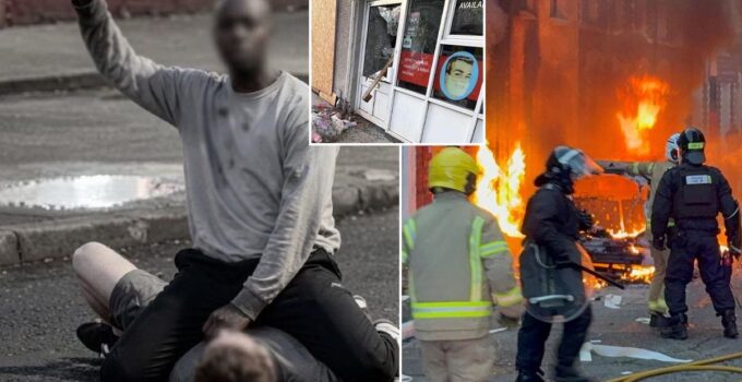 Kuzey İrlanda’daki göçmen karşıtı olaylar ikinci gecede de devam etti