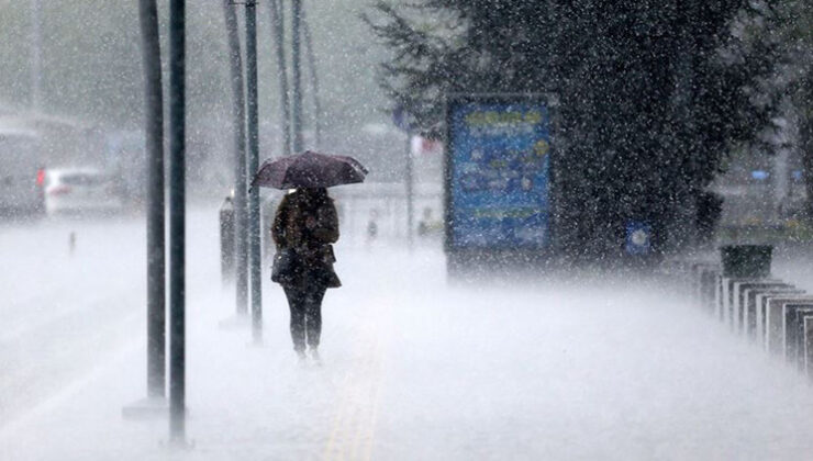 Meteoroloji’den birçok bölge için yerel sağanak yağış uyarısı
