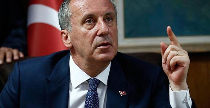 Muharrem İnce: CHP bu kaostan tek bir yöntemle çıkabilir