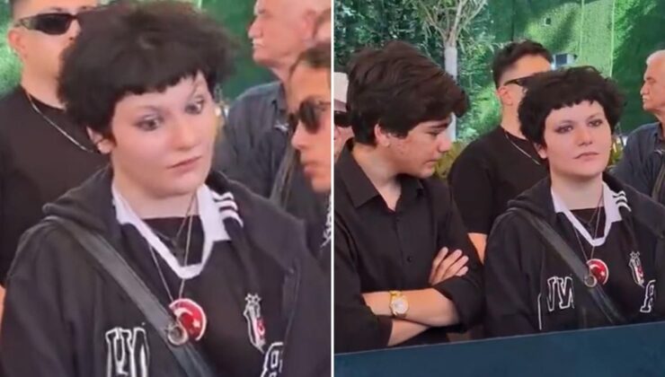 Reha Muhtar’ın cenazesinde dikkat çeken anlar! Poyraz Mina’yı dürterek uyardı