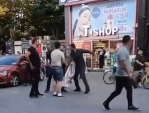 Bakırköy’de tartıştığı kişiyi ensesinden bıçaklayan işportacı yakalandı