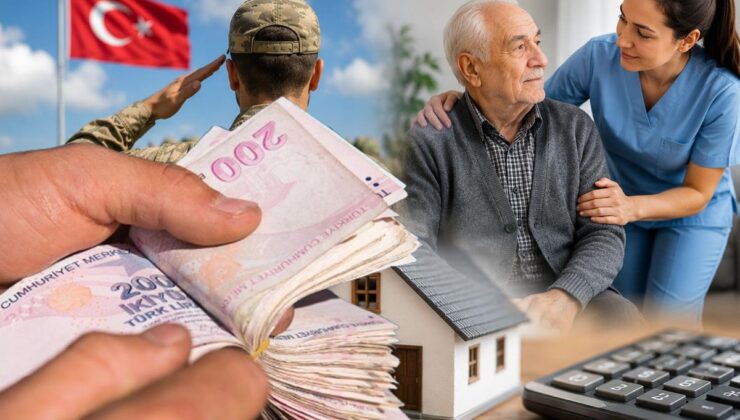 Bedelli askerlik, 65 yaş aylığı, evde bakın yardımı! Milyonları etkileyen ödemeler arttı
