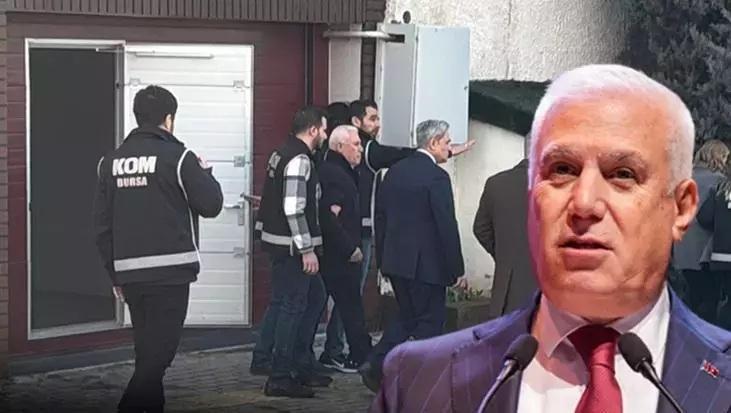 Bursa Büyükşehir Belediye Başkanlığı görevinden uzaklaştırılan Mustafa Bozbey ile 62 sanık hakim karşısında
