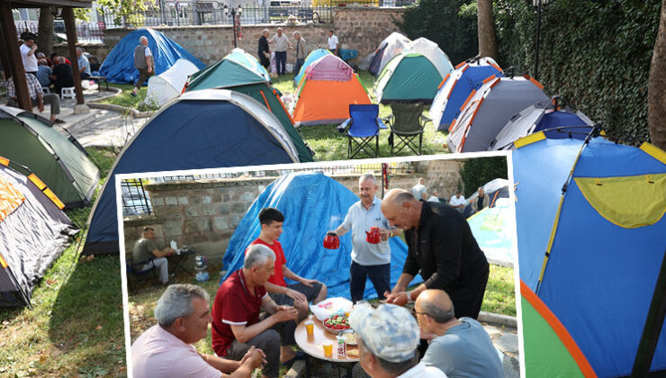 Dünyada eşine az rastlanır bir tutku | Şehre akın ettiler… Otellerde yer bulamayanlar parklarda çadır kurdu
