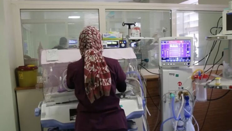 Hemşire kılığına girip bebeği kaçırmaya çalıştı