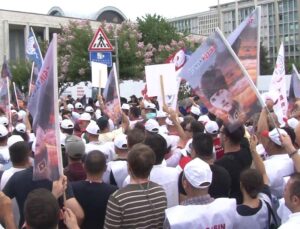 İBB çalışanlarından Saraçhane’de eylem