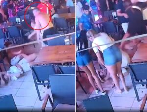 İngiliz turist, eşini ve ona engel olmaya çalışan çocuklarını acımasızca darbetti