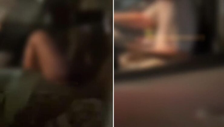 İstanbul’da AVM otoparkında skandal görüntü! Yakalanınca hızla kaçtılar