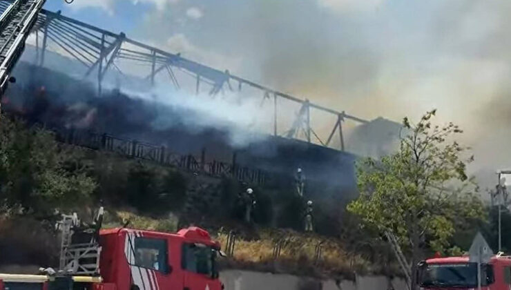 Maltepe’de restoranda yangın