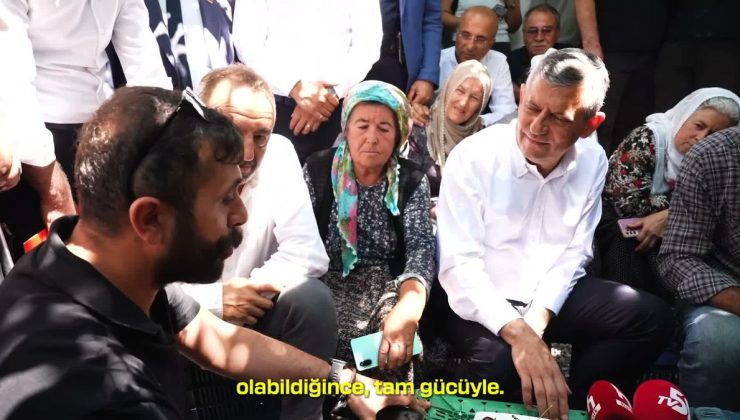 Özgür Özel: “Milletten başka gücümüz de güvencemiz de yoktur”
