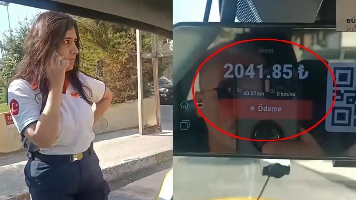 Uygulamada başka, taksimetrede başka fiyat! İstanbul’da ortalığı karıştıran tarife