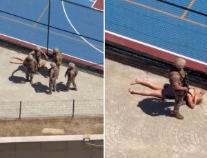 Özel harekattan lüks siteye baskın! O kadının kim olduğu ortaya çıktı
