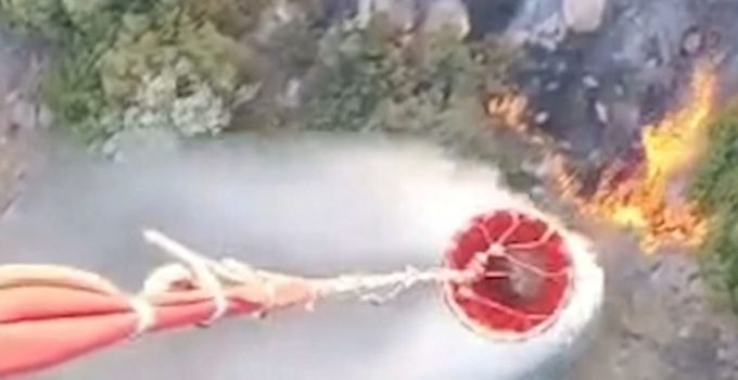 Susurluk’taki orman yangını 2’nci gününde