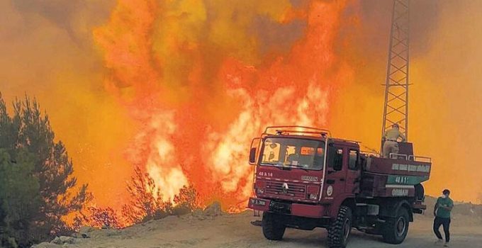 Türkiye, dört koldan yangınlarla mücadele ediyor: Can pahasına müdahale
